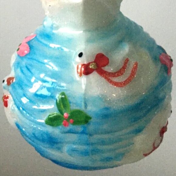 ✨NEW! Authentic Christopher Radko EARTH GLOBE SWAN LAKE Handmade Glass Ornament✨ - Picture 9 of 10